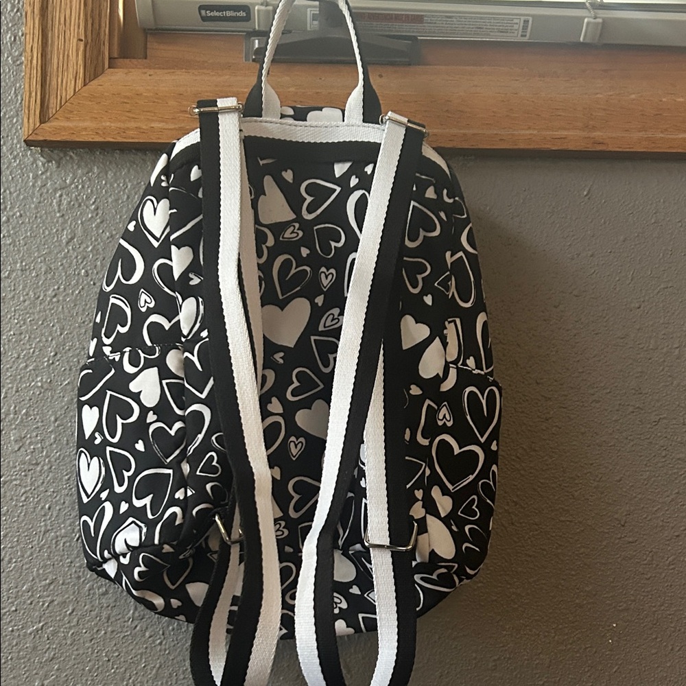 Brighton Heart Patterned Small Backpack - image 2